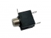 CA016 VROUWELIJKE 3.5mm MONO JACK - CHASSISMONTAGE ZWART
