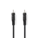 Digitale Audiokabel | RCA Male | RCA Male | Vernikkeld | 2.00 m | Rond | PVC | Zwart | Doos