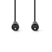 Optische Audiokabel | TosLink Male - TosLink Male | 2,0 m | Zwart