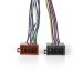 ISO-Kabel voor Autoradio | ISO-compatibiliteit: Sony | 0.15 m | Rond | PVC | Doos