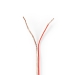 CAGW0750TR1000 Speaker-Kabel | 2x 0.75 mm² | CCA | 100.0 m | Rond | PVC | Transparant | Folieverpakking
