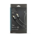 Subwoofer-Kabel | RCA Male | RCA Male | Verguld | 5.00 m | Rond | 4.5 mm | Antraciet / Gun Metal Grijs | Cover Box