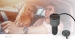 FM-Audiotransmitter voor Auto | Gefixeerd | Handsfree bellen | 0.8 " | LED-Scherm | Bluetooth® | QC 3.0 / 5.0 V DC / 1.0 A | Snelladen | Google Assistant / Siri | Zwart