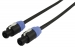 Luidsprekerkabel Speaker 4-Pins Male - Speaker 4-Pins Male 2.00 m Zwart