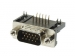 CC023M MANNELIJKE 15-PIN SUB-D CONNECTOR - HOGE DICHTHEID - VOOR PCB MONTAGE