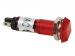 CCAF220RL VIERKANTE SIGNAALLAMP 8 x 8mm 220V ROOD