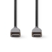 CCBG3700BK100 Actieve Optische DisplayPort-Kabel | DisplayPort 1.4 | DisplayPort Male | DisplayPort Male | 32.4 Gbps | 10.0 m | Rond | PVC | Zwart | Gift Box