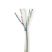 Netwerk Kabel Rol | CAT6a | Massief Koper| UTP | 305 m | Grijs |