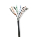 CCBG8599BK100S Netwerk Kabel Rol | CAT7 | Massief Koper | S/FTP | 100 m | Buitenshuis | Zwart 