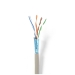 CCBGUTP6GY100S Netwerkkabel CAT6 UTP | Massieve kern - 100 m | Grijs