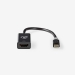 Mini DisplayPort-Kabel | DisplayPort 1.2 | Mini-DisplayPort Male | HDMI™ Output | 21.6 Gbps | Verguld | 0.20 m | Rond | PVC | Antraciet | Polybag