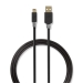 CCBP60300AT20 USB-Kabel | USB 2.0 | USB-A Male | USB Mini-B 5-Pins Male | 480 Mbps | Verguld | 2.00 m | Rond | PVC | Antraciet | Polybag