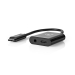 USB Multi-Port Adapter | USB 3.1 | USB-C™ Male | USB-C™ Female / 3,5 mm Female | 0.15 m | Rond | Verguld / Vernikkeld | PVC | Zwart | Polybag
