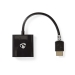 HDMI™-Adapter | HDMI™ Connector | USB Micro-B Female / VGA Female 15p / 3,5 mm Female | Verguld | Recht | PVC | Antraciet | 1 Stuks | Doos