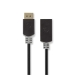 DisplayPort-Kabel | DisplayPort Male | HDMI™ Connector | 4K@30Hz | Verguld | 0.20 m | Rond | PVC | Antraciet | Doos