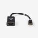 CCBW37650AT02 Mini DisplayPort-Kabel | DisplayPort 1.2 | Mini-DisplayPort Male | HDMI™ Output | 21.6 Gbps | Verguld | 0.20 m | Rond | PVC | Antraciet | Window Box