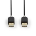 USB-Kabel | USB 2.0 | USB-A Male | USB-A Male | 480 Mbps | Verguld | 2.00 m | Rond | PVC | Antraciet | Doos