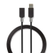 CCBW61010AT20 USB-Kabel | USB 3.2 Gen 1 | USB-A Male | USB-A Female | 5 Gbps | Verguld | 2.00 m | Rond | PVC | Antraciet | Window Box