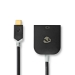 USB-C™ Adapter | USB 3.2 Gen 1 | USB-C™ Male | VGA Female 15p | 1920x1200 | 0.20 m | Rond | Verguld | PVC | Antraciet | Window Box met Euro Lock