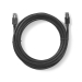CCBW85210AT150 CAT6-kabel | RJ45 Male | RJ45 Male | F/UTP | 15.0 m | Rond | PVC LSZH | Antraciet | Window Box