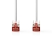 CCBW85221WT025 CAT6-kabel | RJ45 Male | RJ45 Male | S/FTP | 0.30 m | Rond | LSZH / PVC | Wit | Window Box