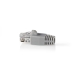 RJ45-Connector | Male | Solid UTP CAT5 | Recht | Verguld | 10 Stuks | PVC | Grijs | Window Box met Euro Lock