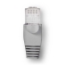 RJ45-Connector | Male | Solid UTP CAT5 | Recht | Verguld | 10 Stuks | PVC | Grijs | Window Box met Euro Lock