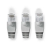 RJ45-Connector | Male | Solid UTP CAT5 | Recht | Verguld | 10 Stuks | PVC | Grijs | Window Box met Euro Lock