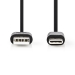 CCGB60600BK10 USB-Kabel 2.0 | USB-A Male | USB-C™ Male 480 Mbps  1.00 m Zwart