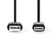CCGB60600BK20 USB-Kabel 2.0 | USB-A Male | USB-C™ Male 480 Mbps 2.00 m Zwart