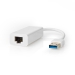CCGB61950WT02 USB 3.0-Adapter | USB-A Male - RJ45 Female | 1 Gbit | 0,2 m | Wit