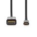 USB-C™ Adapter | USB 3.2 Gen 1 | USB-C™ Male | DisplayPort Male | 4K@60Hz | 2.00 m | Verguld