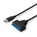 Hardeschijfadapter | USB 3.2 Gen1 | 2.5 " | SATA l, ll, lll | USB Gevoed