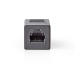 CCGB89000BK Netwerkkoppeling | CAT5 | Onafgeschermd | RJ45 Female | RJ45 Female | Recht | ABS | Doos