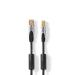 CCGC61100AT50 USB-Kabel | USB 2.0 | USB-A Male | USB-B Male | 480 Mbps | Verguld | 5.00 m | Rond | PVC | Antraciet | Clamshell