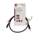USB-Kabel | USB 2.0 | USB-A Male | USB Micro-B Male | 10 W | 480 Mbps | Vernikkeld | 0.50 m | Rond | PVC | Zwart | Label