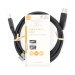 USB-Kabel | USB 3.2 Gen 1 | USB-A Male | USB-B Male | 5 Gbps | Vernikkeld | 2.00 m | Rond | PVC | Zwart | Label
