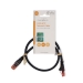 CAT6 Netwerkkabel | RJ45 Male | RJ45 Male | U/UTP | 0.50 m | Rond | PVC | Zwart | Label