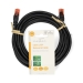 CAT6 Netwerkkabel | RJ45 Male | RJ45 Male | U/UTP | 5.00 m | Rond | PVC | Zwart | Label