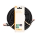 CAT6 Netwerkkabel | RJ45 Male | RJ45 Male | S/FTP | 15.0 m | Rond | LSZH | Zwart | Label