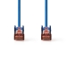 CAT6 Netwerkkabel | RJ45 Male | RJ45 Male | S/FTP | 0.50 m | Rond | LSZH | Blauw | Label