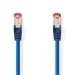 CAT6 Netwerkkabel | RJ45 Male | RJ45 Male | S/FTP | 1.00 m | Rond | LSZH | Blauw | Label