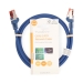 CAT6 Netwerkkabel | RJ45 Male | RJ45 Male | S/FTP | 1.00 m | Rond | LSZH | Blauw | Label