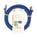 CAT6 Netwerkkabel | RJ45 Male | RJ45 Male | S/FTP | 3.00 m | Rond | LSZH | Blauw | Label