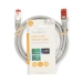 CAT6 Netwerkkabel | RJ45 Male | RJ45 Male | S/FTP | 1.50 m | Rond | LSZH | Grijs | Label