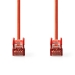 CAT6 Netwerkkabel | RJ45 Male | RJ45 Male | S/FTP | 15.0 m | Rond | LSZH | Rood | Label