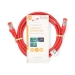 CAT6 Netwerkkabel | RJ45 Male | RJ45 Male | S/FTP | 2.00 m | Rond | LSZH | Rood | Label