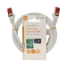 CAT6 Netwerkkabel | RJ45 Male | RJ45 Male | S/FTP | 1.50 m | Rond | LSZH | Wit | Label