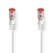 CAT6 Netwerkkabel | RJ45 Male | RJ45 Male | S/FTP | 20.0 m | Rond | LSZH | Wit | Label