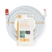 CAT6 Netwerkkabel | RJ45 Male | RJ45 Male | S/FTP | 7.50 m | Rond | LSZH | Wit | Label